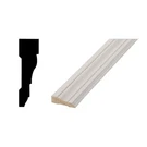 Door Window Casing Trim Primed Wood Pack 84 Finger Joint Molding 35 Ft Set. Fixed Price $34.58.