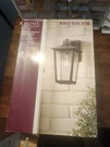 Home Decorations Medium Exterior Wall Lantern Brand New Matte Black. Fixed Price $30.00.