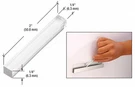 Crl PSB250-XCP100 Clear 1/4" 2" Plastic Setting Blocks Pack Of. Fixed Price $19.00.