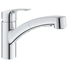 Grohe 30306001 Eurosmart Dual Spray Pull-out Kitchen Faucet 1.75 Gpm Chrome. Fixed Price $165.02.