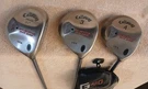 Tz Golf - Easy To Hit Callaway Big Bertha Warbird Men's 11*, 3, 4 Woods Set Rh. Fixed Price $150.00.