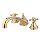Kingston Roman Tub Faucet, Polished Brass, Deck Mount KS5532BX. Fixed Price $589.91.