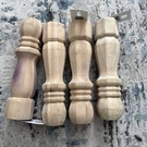 Lot Of 4 New Alexandria Molding 9" Traditional Pine Table Leg 2-1/8 X9. Fixed Price $24.97.