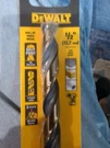 Dewalt Elite Series 1/2-IN X 6-1/10-IN Cobalt Jobber Length Twist Drill Bit. Fixed Price $15.00.
