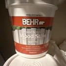 Behr Solid Color Tintable White No. 11 Stain 4.84 Gal Water-based. Fixed Price $160.00.