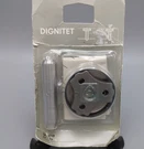 Ikea Dignitet Wall Mount Curtain Towel Rod Support Bracket Brushed Silver Metal. Fixed Price $15.00.