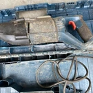 Bosch Reciprocation Saw: RS15 Corded Electric With Case. Fixed Price $69.00.