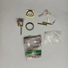 Defiant Replacement Rim Cylinder And Keys Satin Nickel 191249. Fixed Price $9.00.