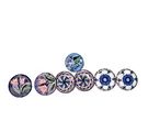 Lot Of 7 Vtg Ganz 2 Ceramic Drawer Pulls Knobs Handpainted Whimsical Flowers. Fixed Price $26.11.
