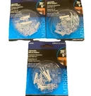 Hillman 122280 Adjustable Mirror Holder Kit For 1/8 & 1/4 In. 3 Pack. Fixed Price $11.20.