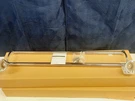 Signature Hardware 24" Seattle Collection Double Towel Bar, Chrome *new*. Fixed Price $48.15.
