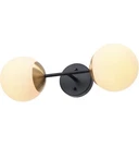 Globe Electric 52079 Celestia 2-LIGHT Wall Sconce, Matte Black, Antique Brass.... Fixed Price $65.00.