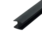 Outwater Plastic Channel Fits Material 1/2 46'' Lengths - Pack Of 2, Black. Fixed Price $52.70.