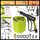 High-pressure Washer Gun & 3600 Psi, 50FT Hose, Quick Connect, 30" Wand, 7. Fixed Price $123.99.