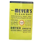 Mrs. Meyer's Clean Day Dryer Sheets Lemon Verbena Scent 80 Count Laundry. Fixed Price $29.99.