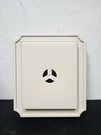 Mid America Master Scalloped Top Shield Square Mounting Block Tan 069 New. Fixed Price $8.42.