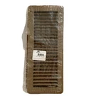 Lima 10772 Brown Finish 800 Stamper Floor Register 4 X12 Vent Steel. Fixed Price $16.79.
