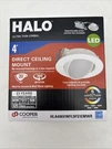 Halo HLA406VW 4" Led Ultra Thin Gimbal Recessed Light White 5CCT 625LM. Fixed Price $17.42.