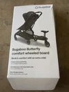 Bugaboo Butterfly Comfort Wheeled Board Stroller Adapter Black Detachable Seat. Fixed Price $85.00.