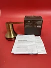 Signature Hardware Lentz Lever Handle Brushed Gold Shlzpblevbg Only. Fixed Price $27.00.