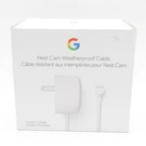 Google Nest Weatherproof Cable For Camera (16 Feet / 5 Meters) Snow. Fixed Price $23.99.