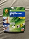 New Duck Heavy-duty Weatherstrip Seal Self Adhesive Rubber For Medium Gap. Fixed Price $8.44.