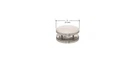 Crl MFC31 Brushed Stainless 180 Degree Mall Front Clamp. Fixed Price $33.55.