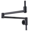 Wowow Pot Filler Faucet Black - Solid Brass Patent Design, Wall Mo.... Fixed Price $163.70.
