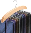 Tie Rack Hanger For CLOSET,360 Degree 14 X 5.5 Inches, Natural Wood. Fixed Price $14.43.