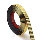 Soengsau Glossy Gold Finish Wall Molding Trim, 196.8L X 0.79W Peel And Stick .... Fixed Price $14.83.