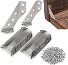 40PCS Universal Stainless Steel Furniture Corner Connector, Trapeziform Angle. Fixed Price $19.04.