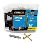 Power Pro Premium Exterior Wood Screws, #8 2 Inch All-purpose Deck F.... Fixed Price $52.77.