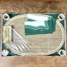 Vera Neumann Vintage 80S 12 Piece Table Setting-napkins, Placemats, Rings. Fixed Price $49.99.