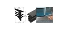 Crl SFV335C Black Universal Roll-in Store Front Vinyl 100'. Fixed Price $82.89.