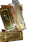 Baldwin 8570-030 Sliding Door Lock One Set Mortise Polished Brass Nos Reversible. Fixed Price $244.88.
