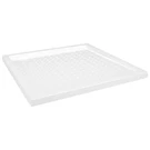 Shower Base Tray With Dots Skid Resistant Receptor White Abs Vidaxl. Fixed Price $212.99.