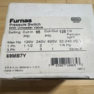 Furnas Pressure Switch 69MB7Y W/unloader Valve 95-125 Original New Box. Fixed Price $39.00.