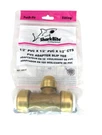 Sharkbite UIP364A Brass Push-to-connect Slip Tee 1/2 In. Pvc X. Fixed Price $16.97.