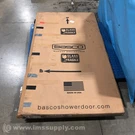 Basco 3500-560BSN Sliding Shower Enclosure, Obscure Glass Fnob. Fixed Price $258.06.