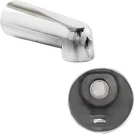 Sento Silver Universal Heavy Durable Metal Bathroom Tub Spout Without Diverter,. Fixed Price $34.99.