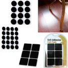 38 Pc Self Adhesive Shapes Felt Pads Furniture Floor Scratch Protector Black New. Fixed Price $7.40.
