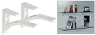 C.r. Laurence SC75W Crl White - Aluminum Shelf Bracket 3" X 3/4", Gloss. Fixed Price $28.99.