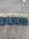 National Handrail Bracket- Antique Brass- V112 Set Of 4. Fixed Price $14.96.