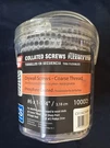 Grip-rite CS114C Flexible Strip Collated Drywall Screws 6X1-1/4" Bugle Head. Fixed Price $24.95.
