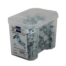 Halex 3/8 In. Flexible Conduit Strap Clamp 1 Hole Fmc Ac Inch, Silver. Fixed Price $33.44.