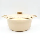 Williams Sonoma Emile Henry Sublime French Ceramic Dutch Oven 6QT Cream New. Fixed Price $179.95.