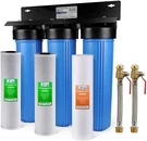 Ispring Under Sink Whole House Water Filter System,sediment,carbon W/ Connectors. Fixed Price $243.99.
