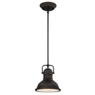Westinghouse Boswell 1-LIGHT Led Mini Pendant, Oil-rubbed Bronze, Frosted Lens. Fixed Price $31.50.