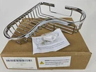 Signature Hardware 296062 Shaped Shower Shelf Chrome Finish Corner. Fixed Price $57.30.