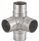 Crl HR15LBS Brushed Stainless Side Outlet Tee For 1-1/2" Tubing. Fixed Price $57.35.